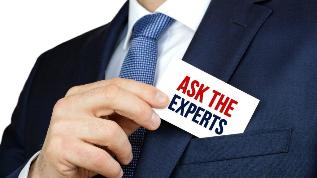 "Ask the experts"